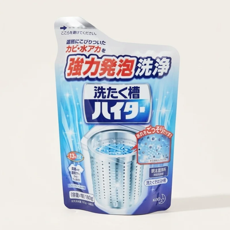 Kao Haiter Washing Machine Tub Cleaner Powder 180g - Foaming Oxygen Formula - Main Image