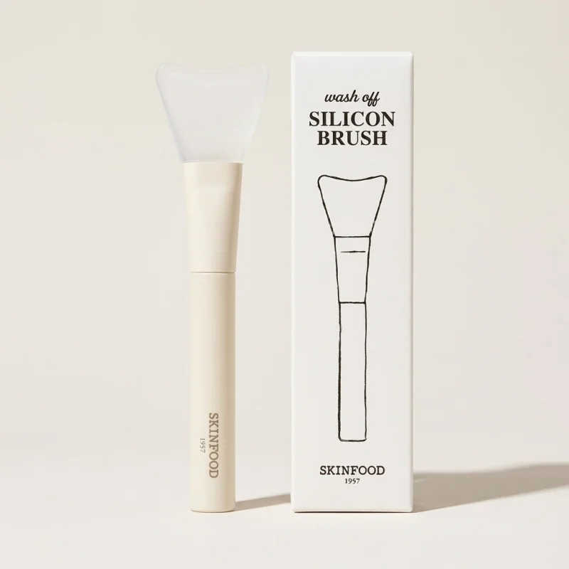 SKINFOOD Wash Off Silicone Brush - Hygienic Facial Mask Applicator Tool - Main Image