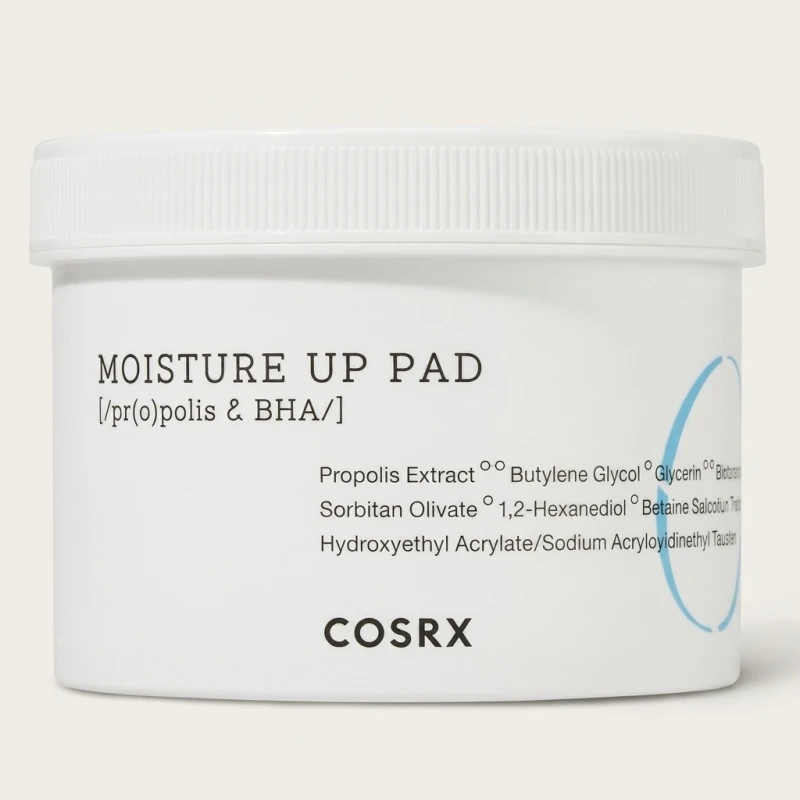 COSRX One Step Moisture Up Pad with Propolis and BHA for Dry Skin - Main Image