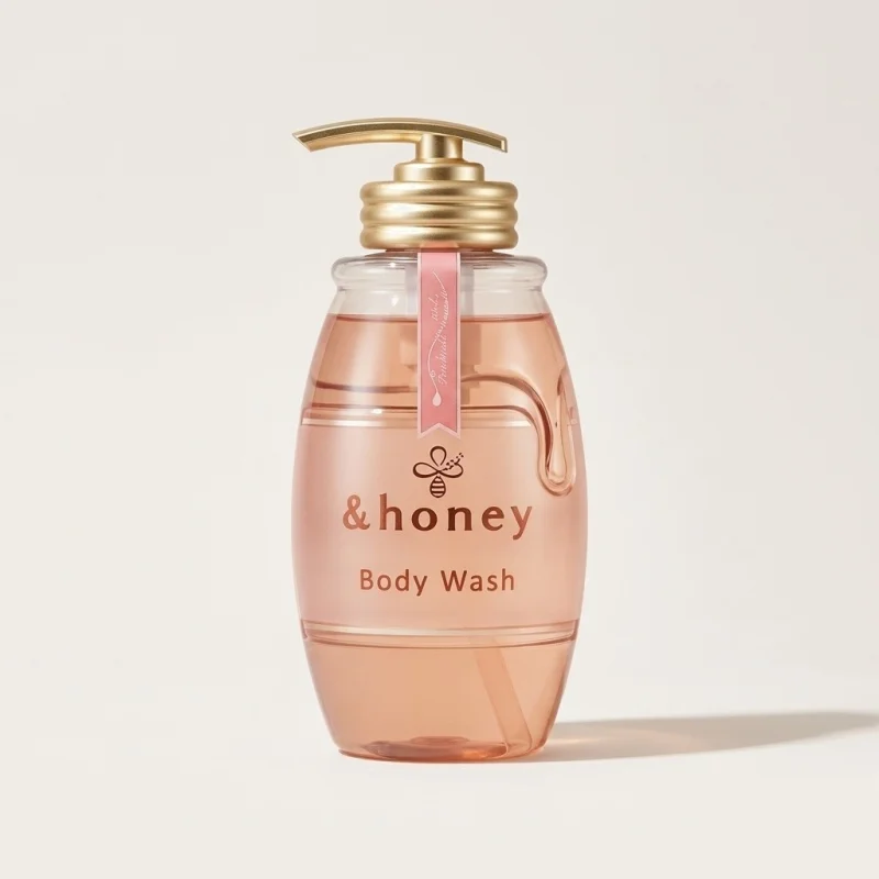 &honey Melty Moist Gel Body Wash 500ml - Rose Honey Scent - Main Image