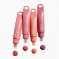 CLIO Glaze Lip Serum 01 Soft Fig - Hydrating High-Shine Gloss with Keychain 4