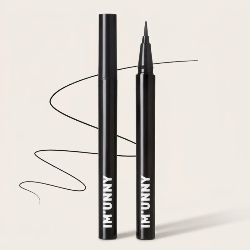 IM UNNY Skinny Eyeliner A01 Kill Black - Precision Tip Liquid Pen - Main Image