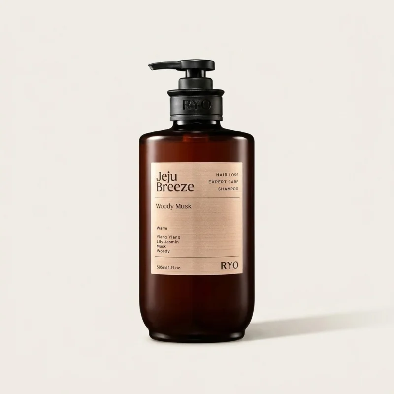 RYO Jeju Breeze Woody Musk Perfume Shampoo, 585ml - Scalp and Hair Care - Main Image