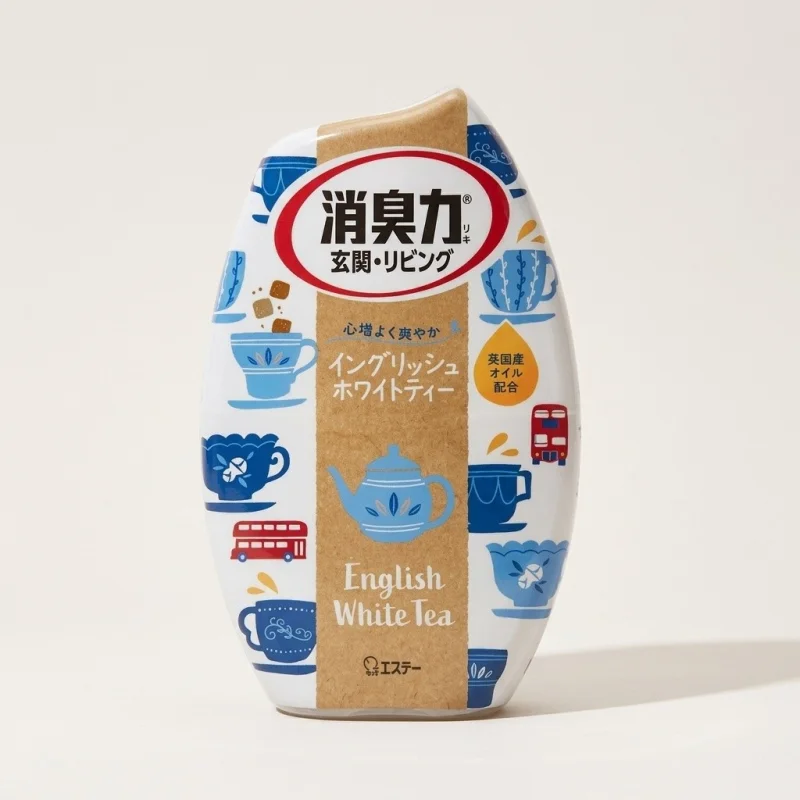S.T. Shoshu-Riki Room Deodorant Power English White Tea Air Freshener 400ml - Main Image