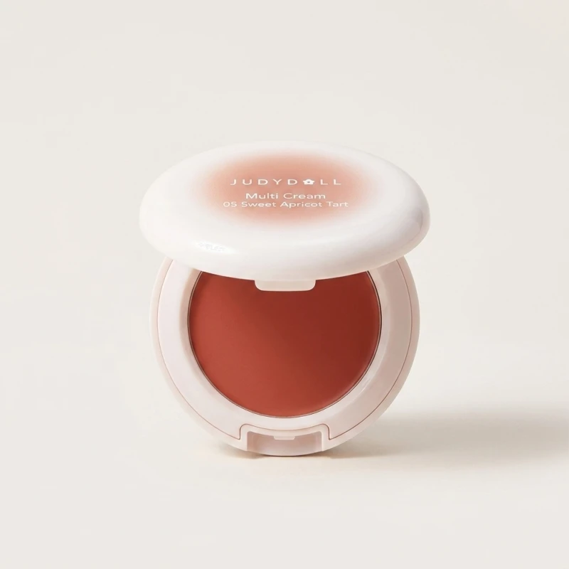 JUDYDOLL Multi Cream #05 Sweet Apricot Tart - Lip, Cheek & Eye Tint - Main Image