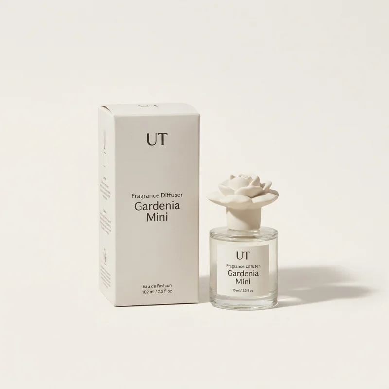 UT Gardenia Mini Fragrance Diffuser - Delicate Floral Home Scent - Main Image