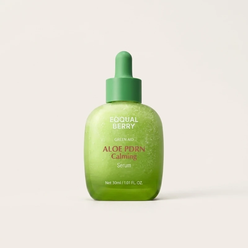 EQQUALBERRY Aloe PDRN Calming Serum 30ml - Soothing Barrier Care - Main Image
