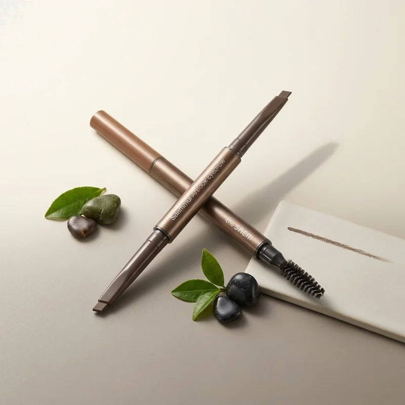 THE SAEM Saemmul Artlook Eyebrow 06 Ash Brown - Natural Defined Brows - Main Image
