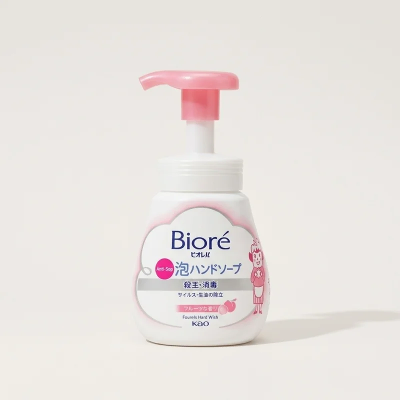 Biore u Foaming Hand Soap Fruit Scent 240ml Medicated Antibacterial Wash - Main Image