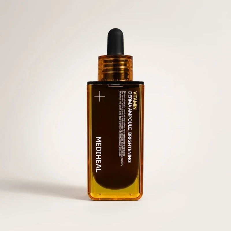 MEDIHEAL Vitamin Derma Ampoule Brightening - 50ml Radiance Facial Serum - Main Image