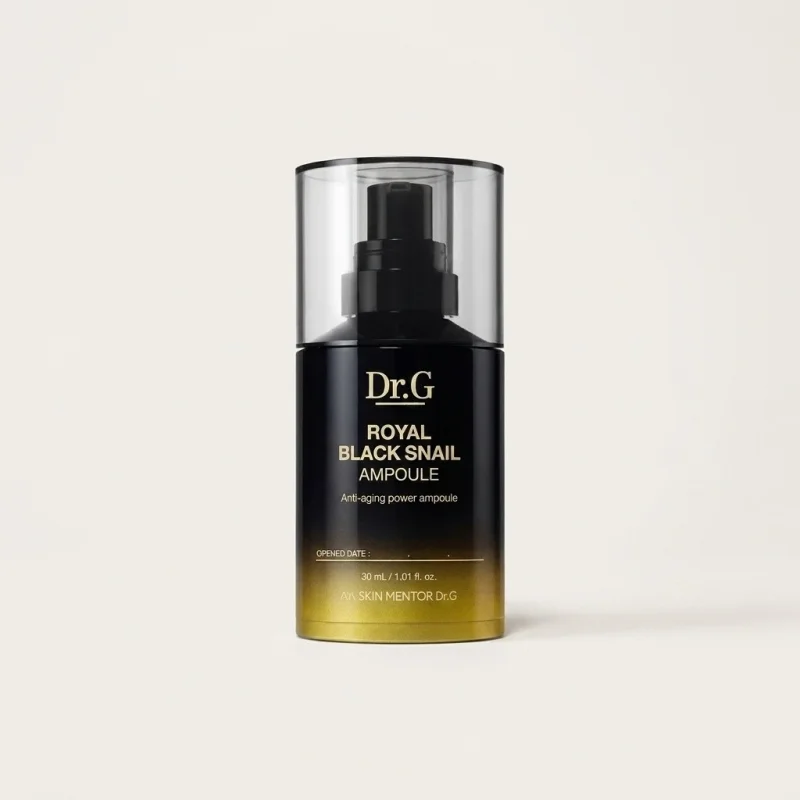Dr.G Royal Black Snail Ampoule 30ml - Firming and Revitalizing Facial Serum - Main Image