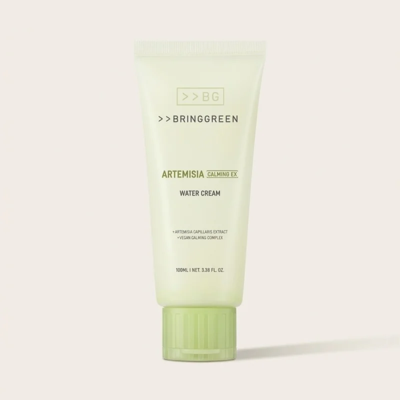 BRINGGREEN Artemisia Calming EX Water Cream 100ml - Soothing Face Moisturizer - Main Image