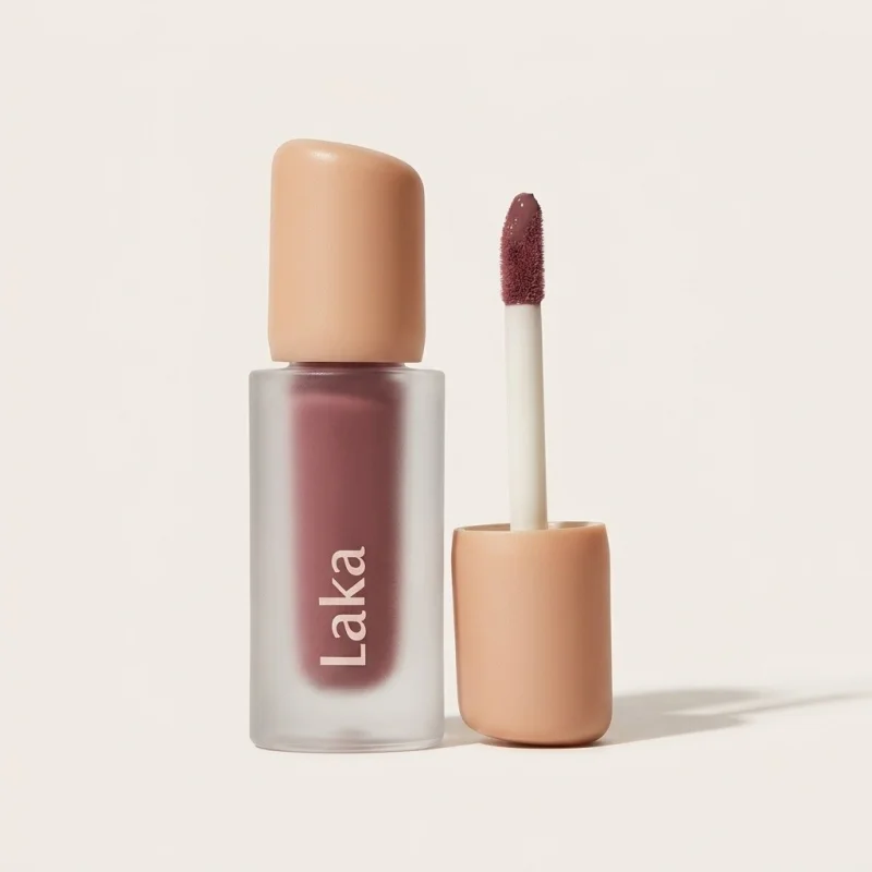Laka Fruity Glam Tint 124 Maro - High-Shine Vegan Lip Gloss & Tint - Main Image