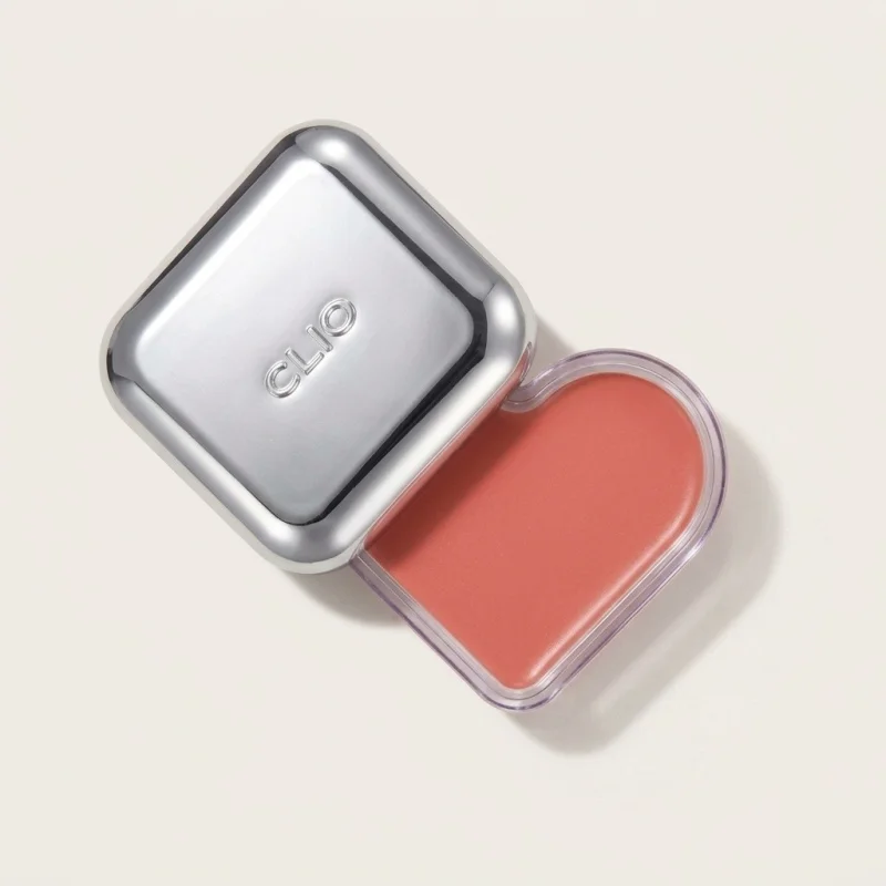 CLIO Essential Lipcheek Tap 01 Peach Flush - Radiant Tinted Balm for Lips & Cheeks - Main Image
