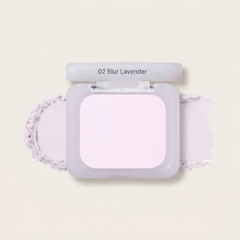 Peripera Filter Fit Blur Pact 02 Blur Lavender - Color Correcting Pressed Powder - Main Image