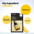 MEDIHEAL Vitamin C Wrapping Serum Mask - Brightening Face Sheets (10 Pack) 7