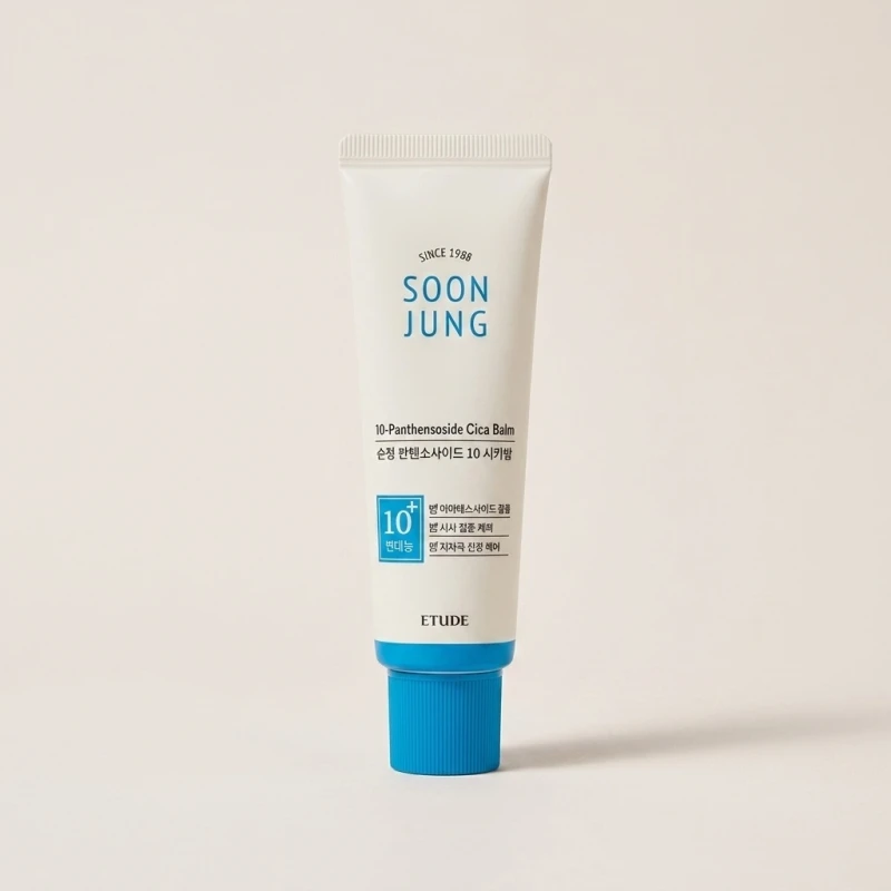 ETUDE Soon Jung 10 Panthensoside Cica Balm 50ml - Soothing Skin Barrier Care - Main Image