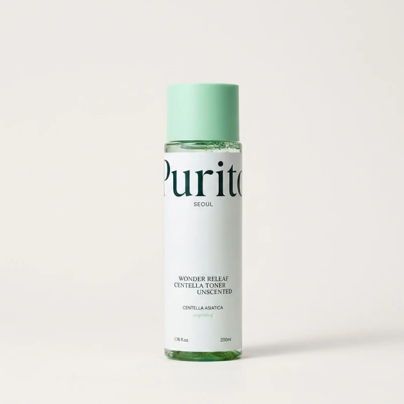 Purito Wonder Releaf Centella Toner Unscented - Calming Skin Hydrator 200ml - Main Image
