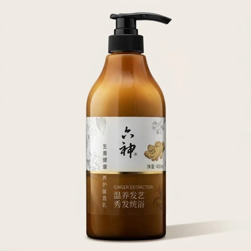 Liushen Ginger Extraction Hair Conditioner 720ml - Nourishing & Smoothing Care - Main Image