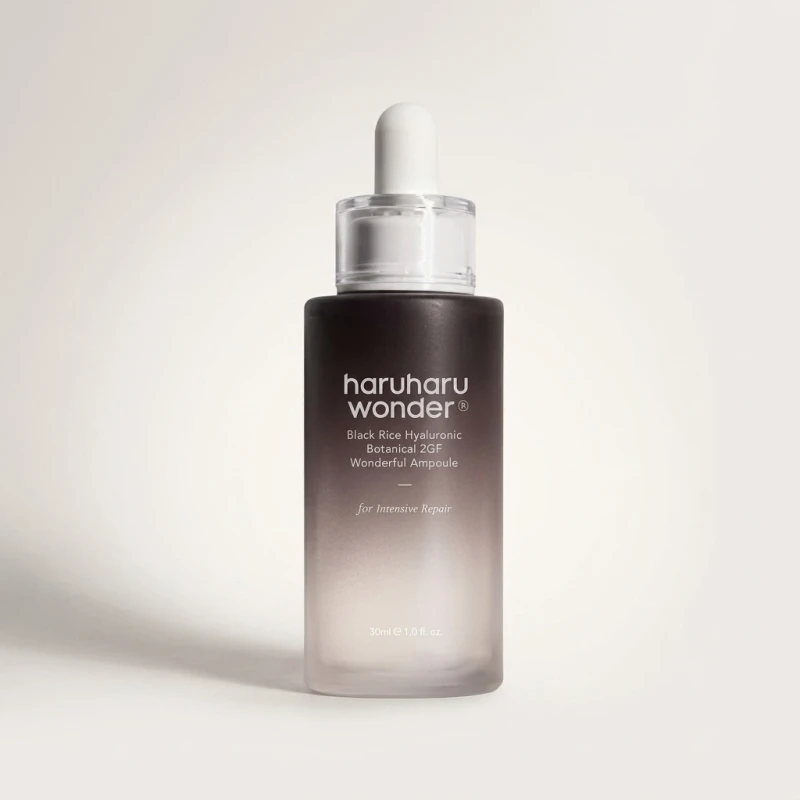Haruharu Wonder Black Rice Hyaluronic Botanical 2GF Wonderful Ampoule 30ml - Main Image