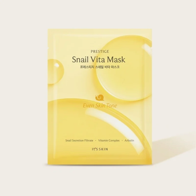 ITS SKIN Prestige Snail Vita Mask - Skin Tone Evening & Revitalizing - Main Image