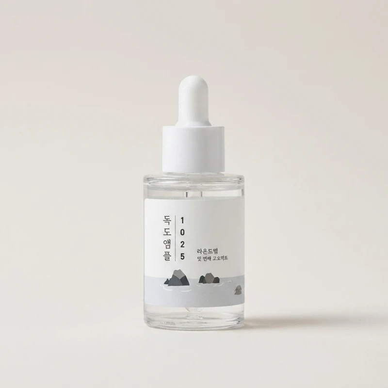 Round Lab 1025 Dokdo Ampoule, Hydrating Face Serum for Sensitive Skin, 45g - Main Image