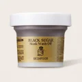 SKINFOOD Black Sugar Mask Wash Off 120g - Exfoliating Face Scrub and Mask 1