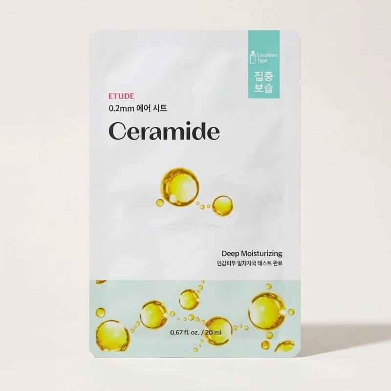 Etude House 0.2mm Therapy Air Mask Ceramide - Deep Moisturizing Face Sheet - Main Image