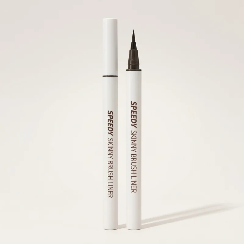 Peripera Speedy Skinny Brush Liner - 02 Taupe Brown Precision Eyeliner - Main Image