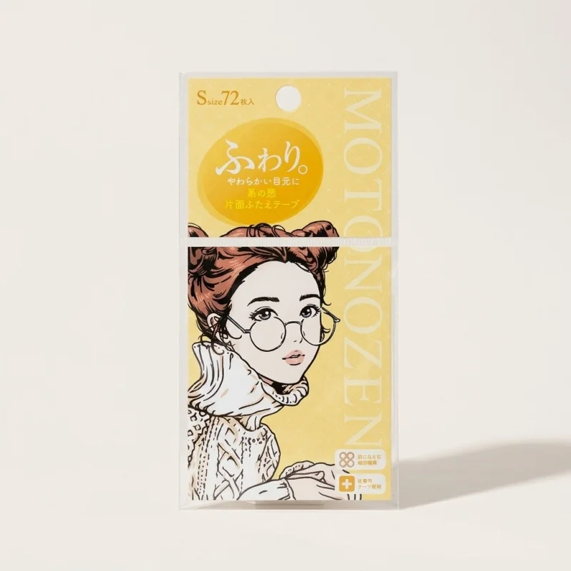 MOTONOZEN Single Sided Eyelid Tape S - Natural Matte Finish, 72pcs - Main Image
