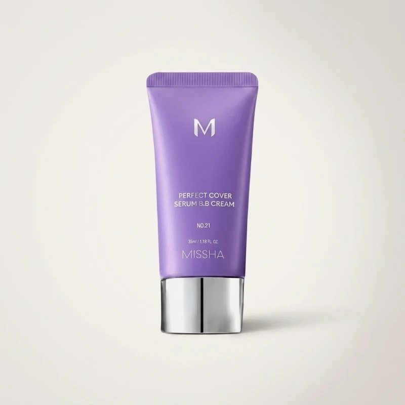 MISSHA M Perfect Cover Serum BB Cream No. 21 Light Beige Foundation - Main Image