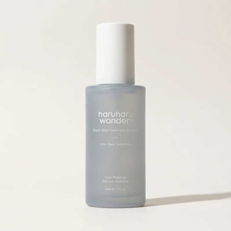 Haruharu Wonder Black Rice Hyaluronic Essence 50ml - Deep Hydration Serum - Main Image