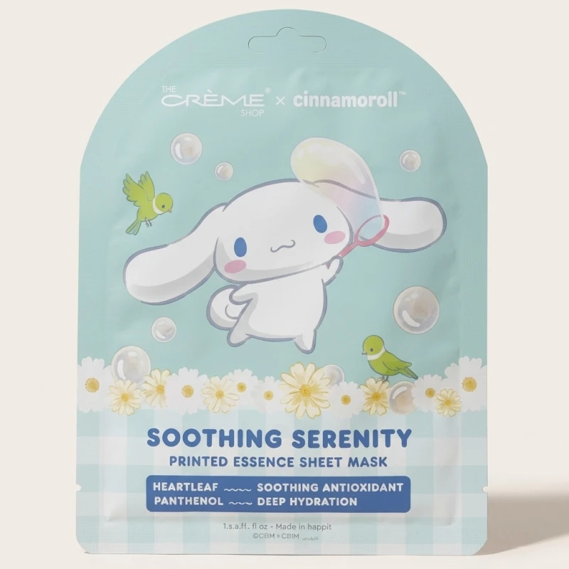 The Crème Shop Cinnamoroll Soothing Serenity Sheet Mask with Heartleaf - Main Image