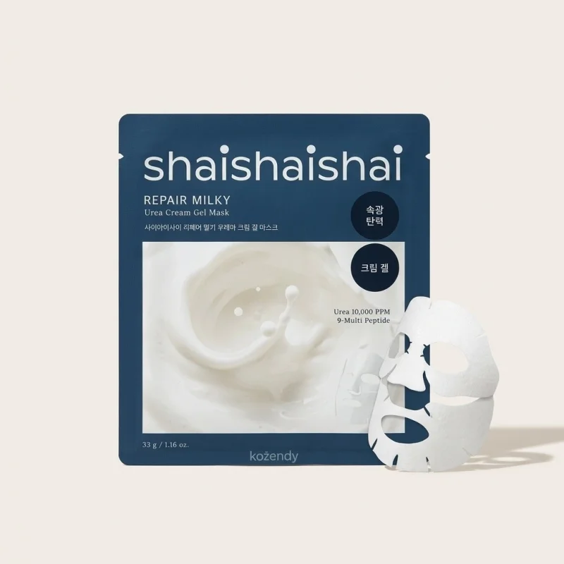 SHAISHAISHAI Repair Milky Urea Cream Gel Mask with Multi Peptides (33g) - Main Image