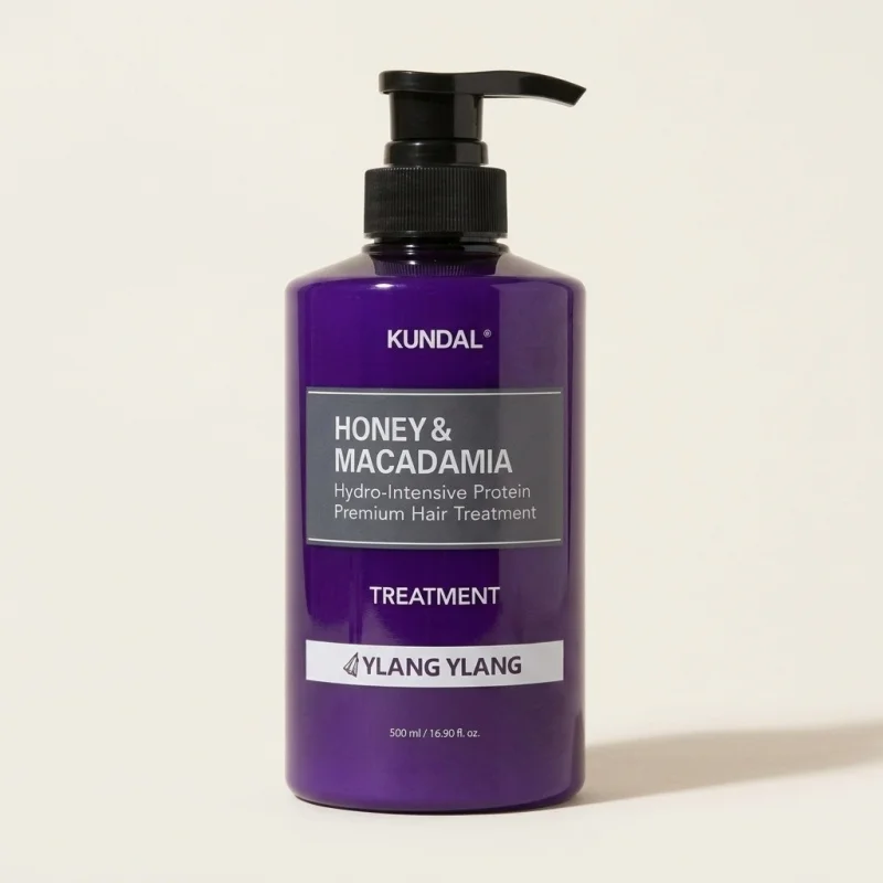 KUNDAL Honey & Macadamia Protein Hair Treatment Ylang Ylang 500ml - Main Image