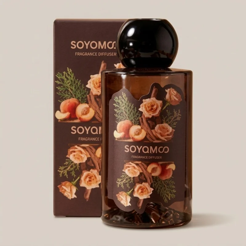 SOYAMOO Sandalwood Elegance Fragrance Diffuser - Premium Home Scenting - Main Image