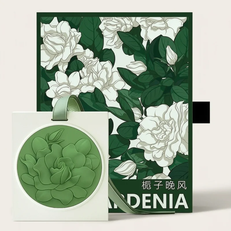 REPOETRY Gardenia Fragrance Card for Car and Closet - Main Image