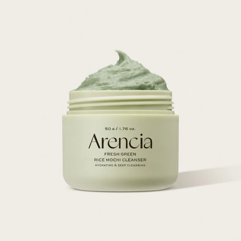Arencia Fresh Green Rice Mochi Cleanser - Hydrating Deep Cleansing Paste - Main Image