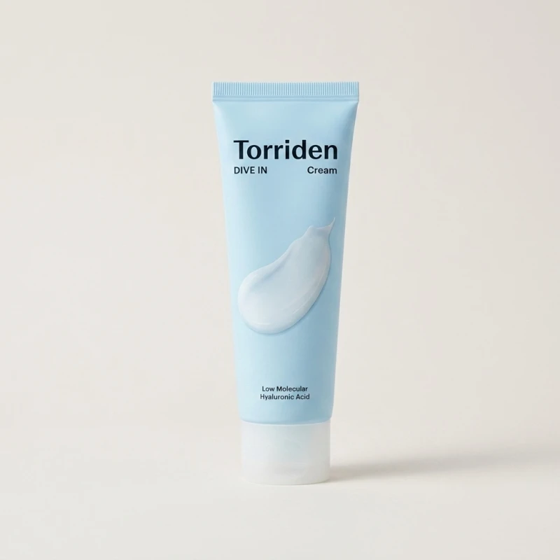 Torriden Dive In Cream 80ml - Low Molecular Hyaluronic Acid Facial Moisturizer - Main Image