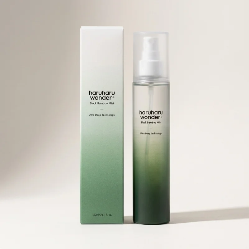 Haruharu Wonder Black Bamboo Mist 150ml - Hydrating & Refreshing Face Spray - Main Image