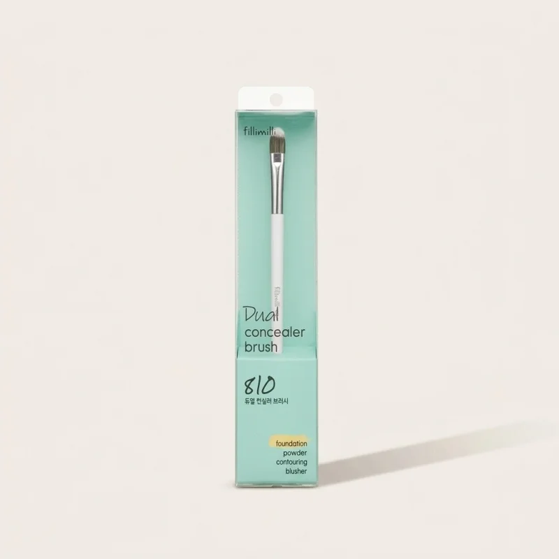 Fillimilli Dual Concealer Brush 810 - Precision Spot & Under-Eye Blending - Main Image