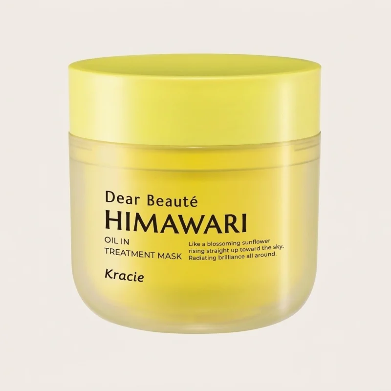 Kracie Dear Beauté Himawari Oil in Treatment Mask for Dry & Unruly Hair, 180g - Main Image