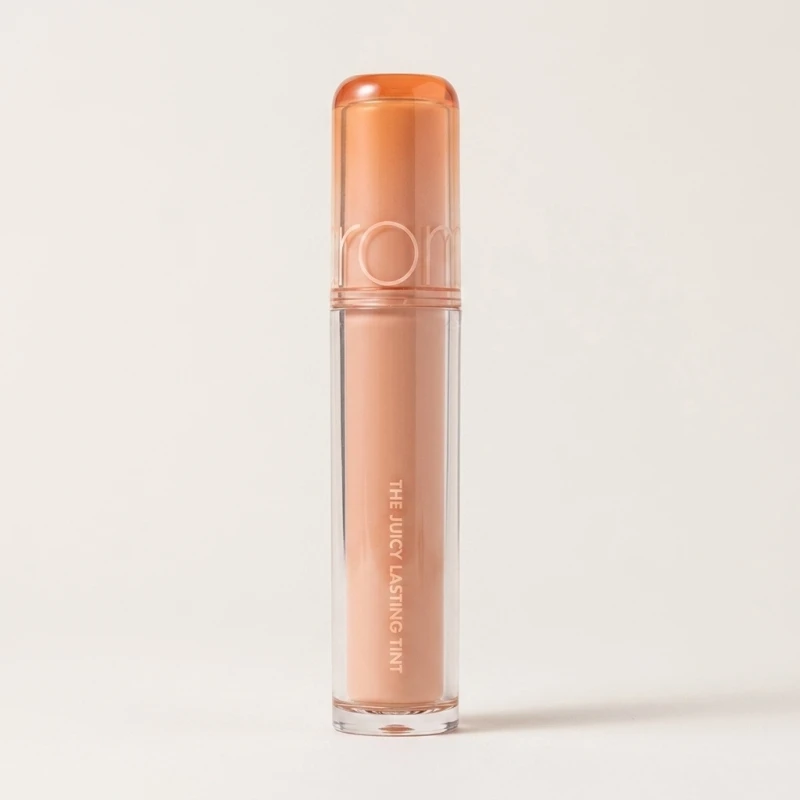 rom&nd Juicy Lasting Tint 01 Pomelo Skin - Glossy Nude Lip Stain - Main Image