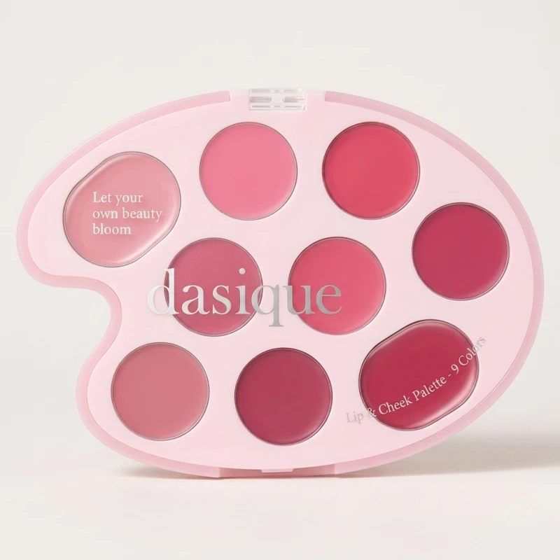 Dasique Mood Painting Lip & Cheek Palette 03 Pink Coloring, 9 Shades - Main Image