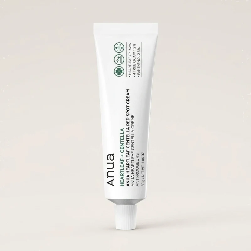 Anua Heartleaf Centella Red Spot Cream 30g - Targeted Calming Skincare - Main Image