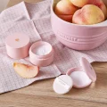 SKINFOOD Peach Cotton Pore Blur Pact - Oil-Control Pressed Face Powder 2