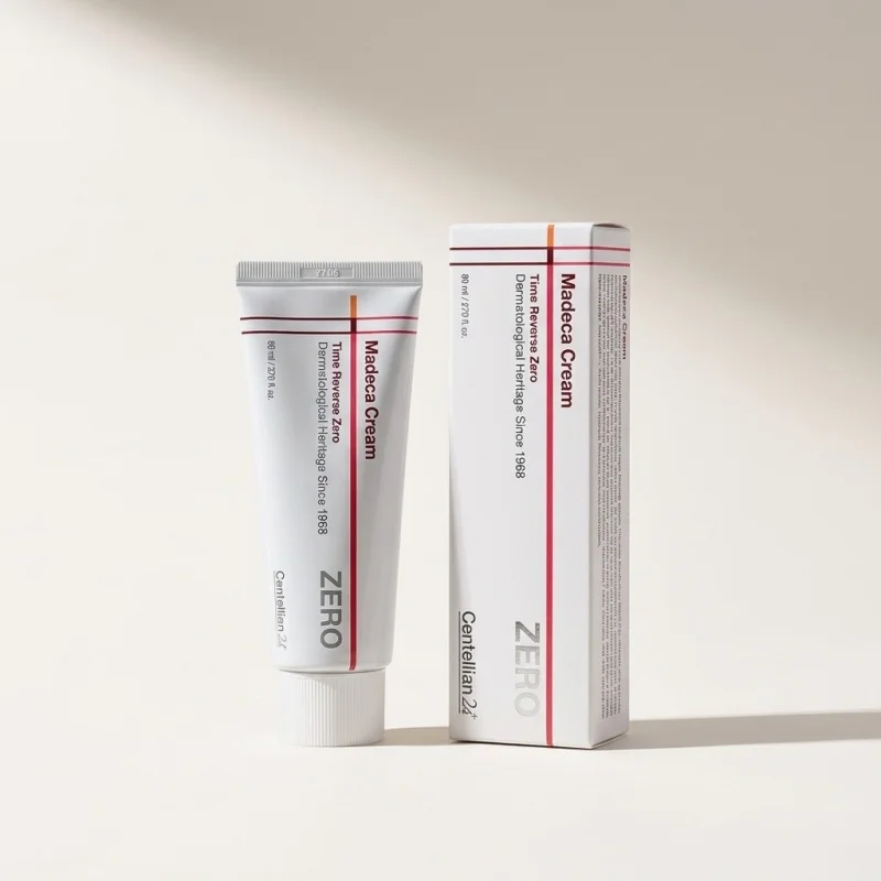 Centellian24 Madeca Cream Time Reverse Zero 80ml - Anti-Aging Face Moisturizer - Main Image