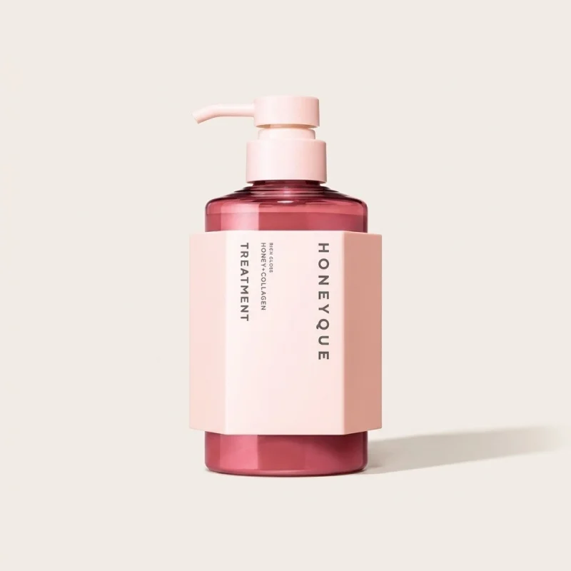 HONEYQUE Rich Gloss Honey + Collagen Hair Treatment, 450ml for Radiant Shine - Main Image