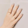 OHORA Semicured Gel Nail N Cream Paper NB-099 - Neutral Creamy Beige DIY Set 3
