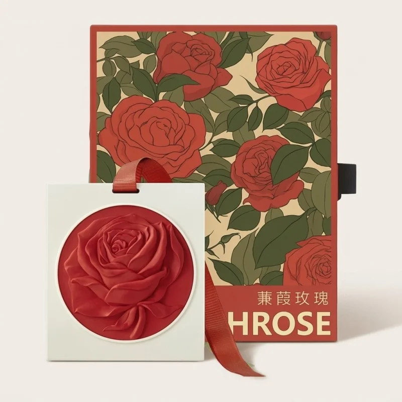REPOETRY Lushrose Hanging Fragrance Tablet for Car and Closet - Main Image